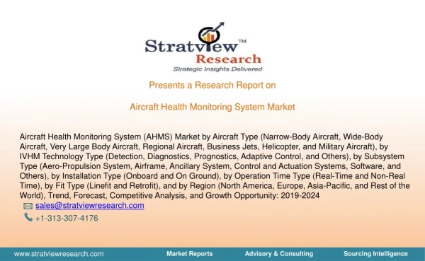 Aircraft Health Monitoring System Market | Forecast upto 2024