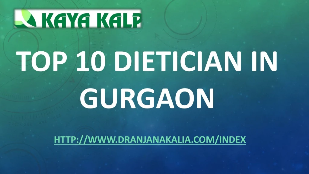 top 10 dietician in gurgaon