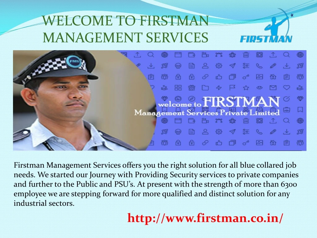 welcome to firstman management services