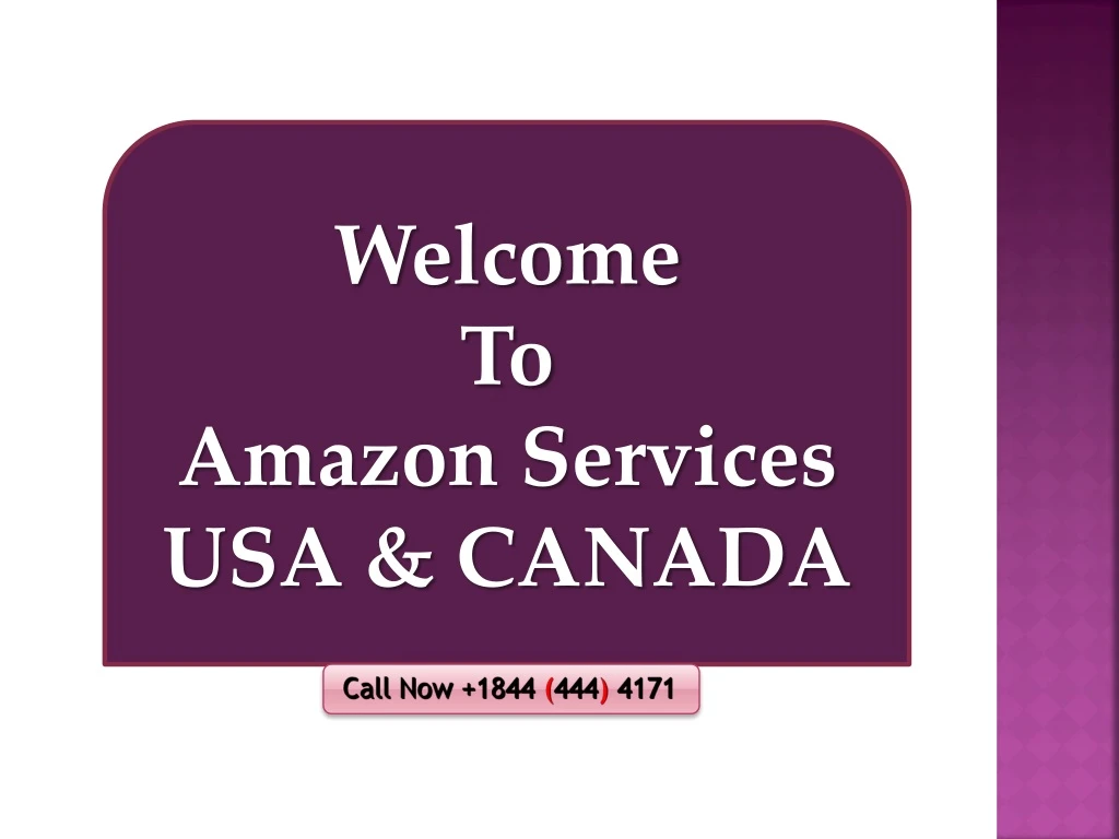welcome to amazon services usa canada