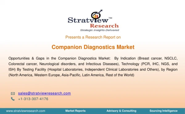 Companion Diagnostics Market | Trends & forecast | 2018-2025