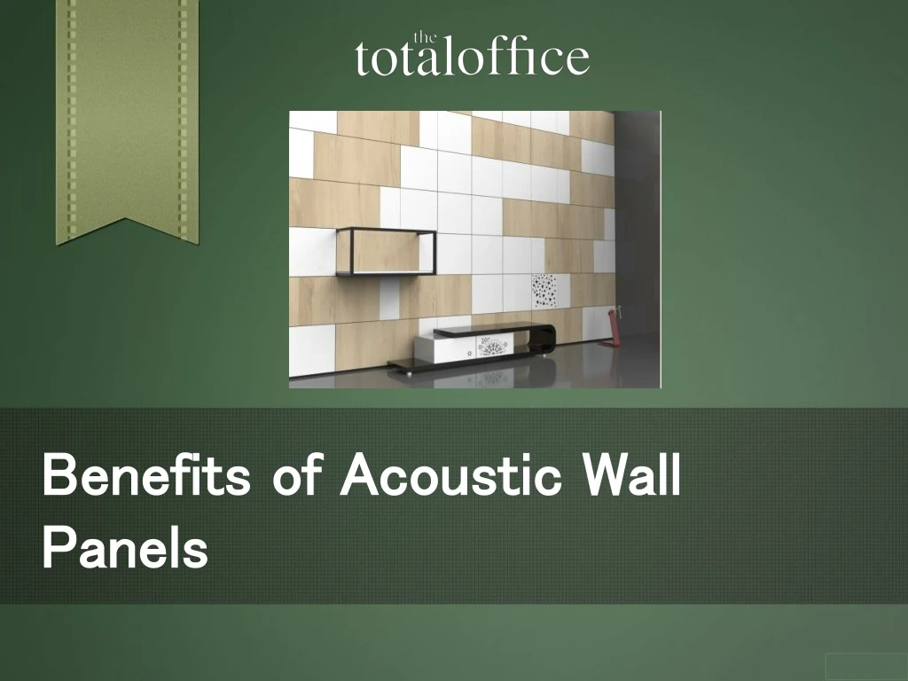 benefits of acoustic wall panels