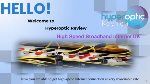 High Speed Broadband Internet UK