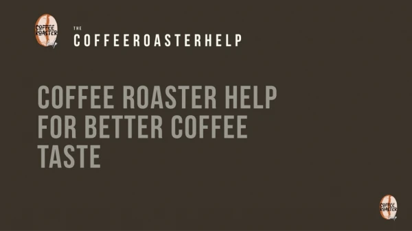 Best home coffee roaster