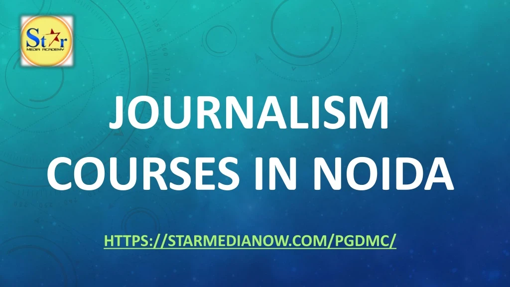 journalism courses in noida