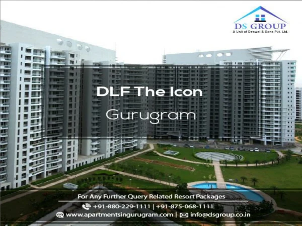 DLF The Icon | 4 BHk Flats in Gurgaon/ Gurugram