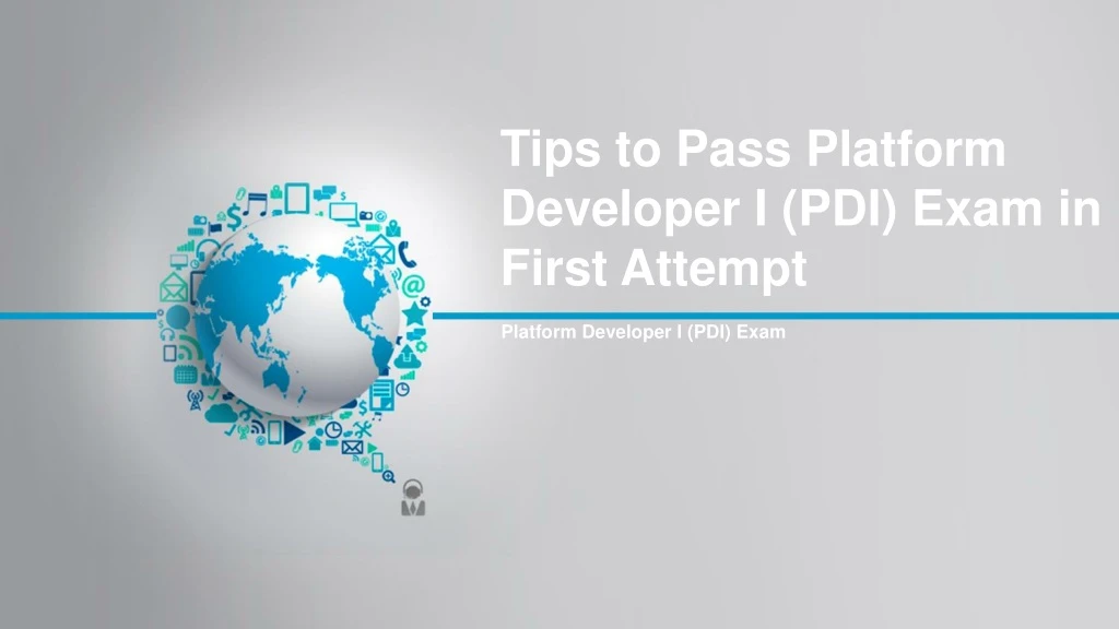 tips to pass platform developer i pdi exam
