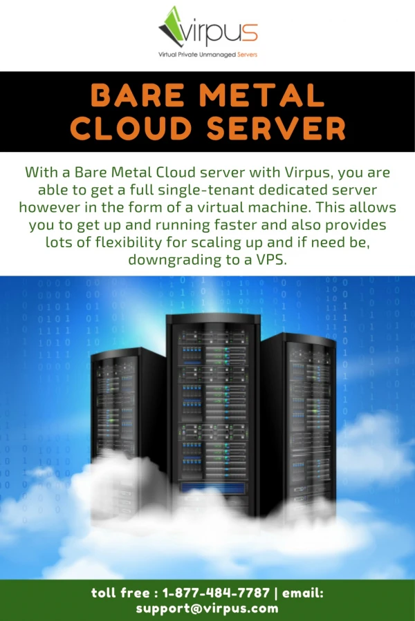 Bare Metal Cloud Server