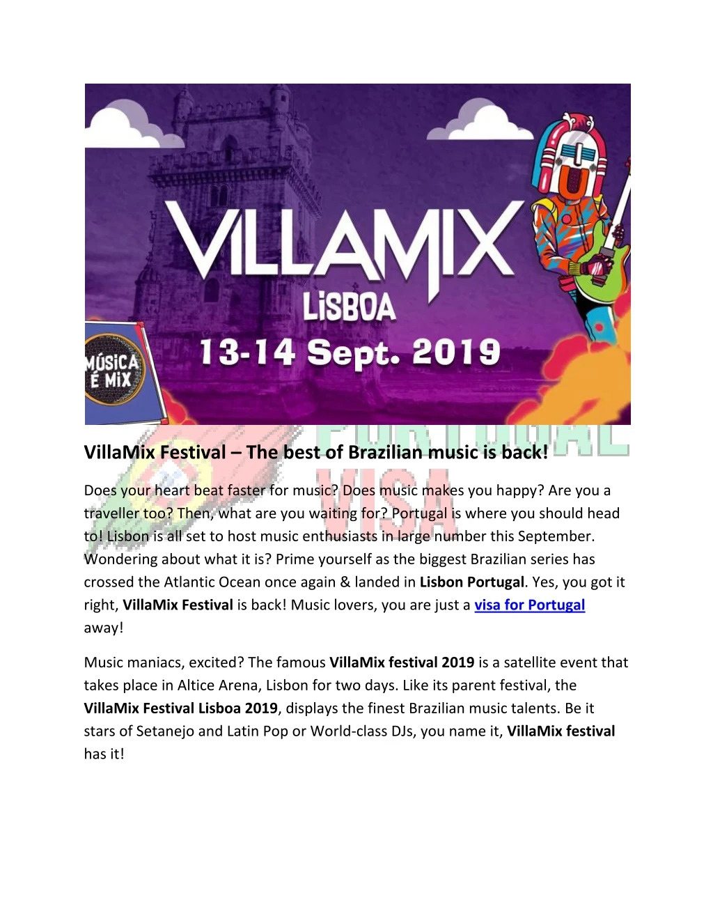 villamix festival the best of brazilian music