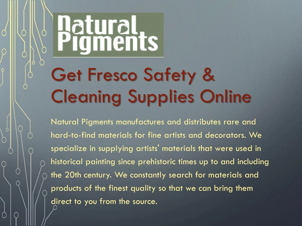 get fresco safety cleaning supplies online