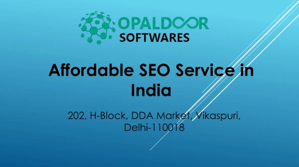 Affordable SEO Services in India | SEO Company in India