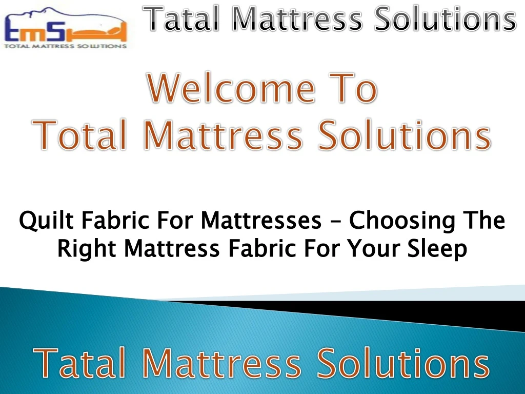 tatal mattress solutions