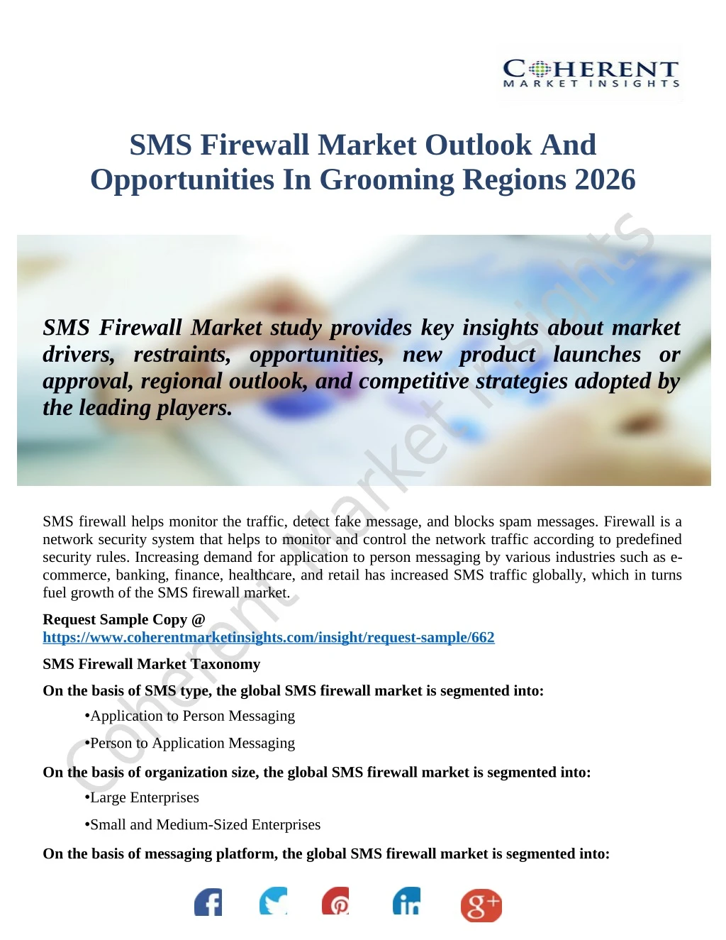 sms firewall market outlook and opportunities