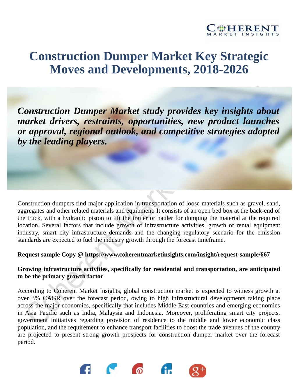 construction dumper market key strategic moves