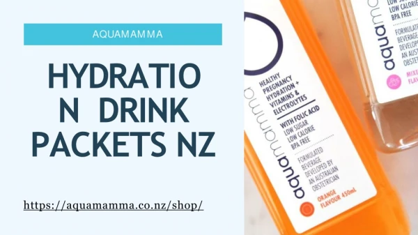 Top rated and pure hydration drink packets NZ - Aquamamma