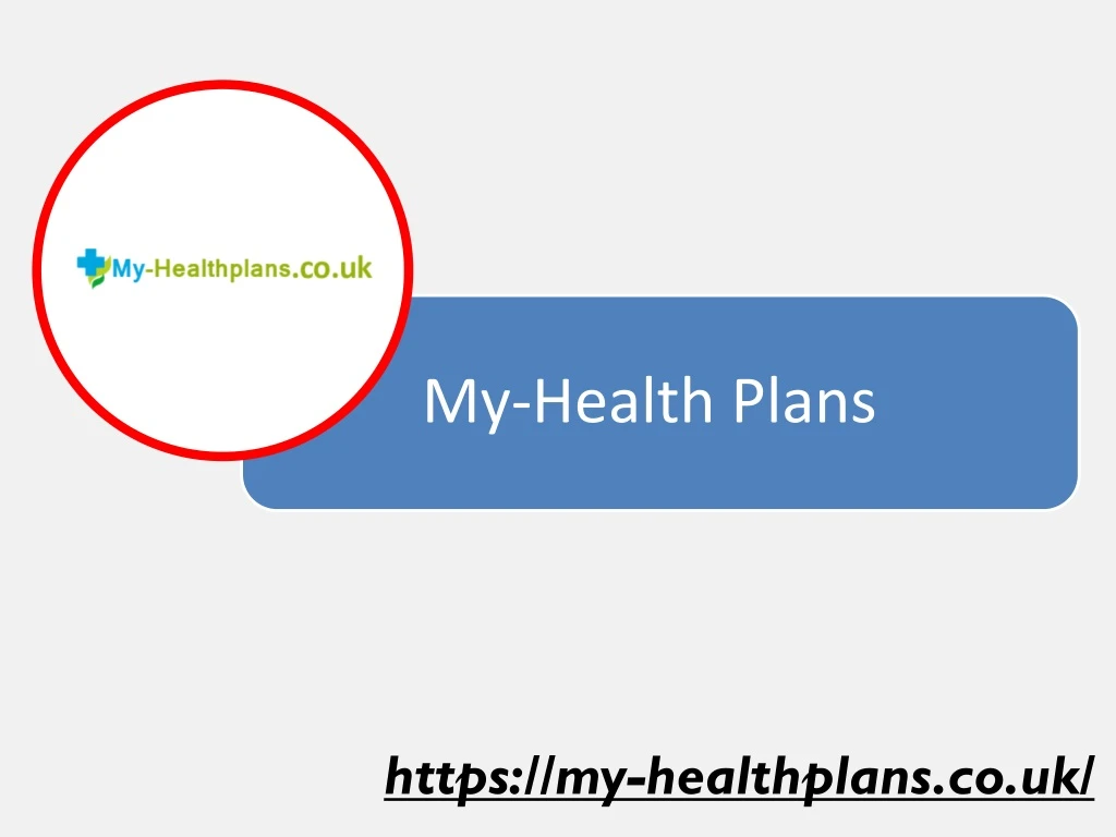 my health plans