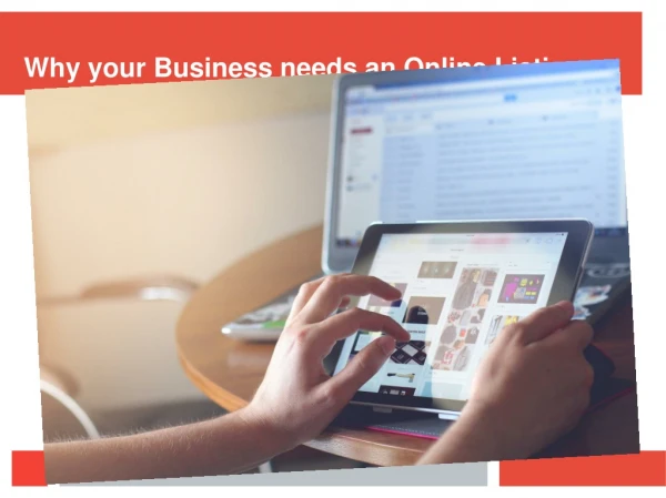 Why your Business needs an Online Listing