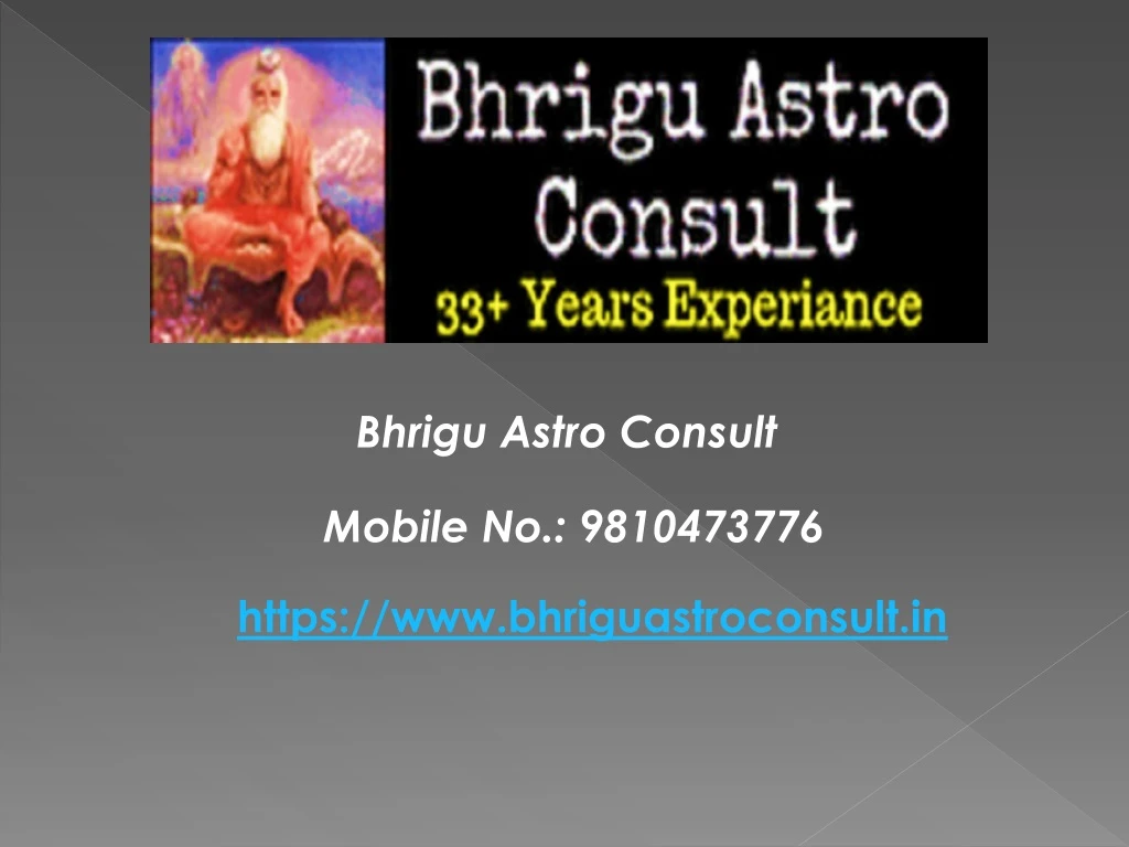 bhrigu astro consult