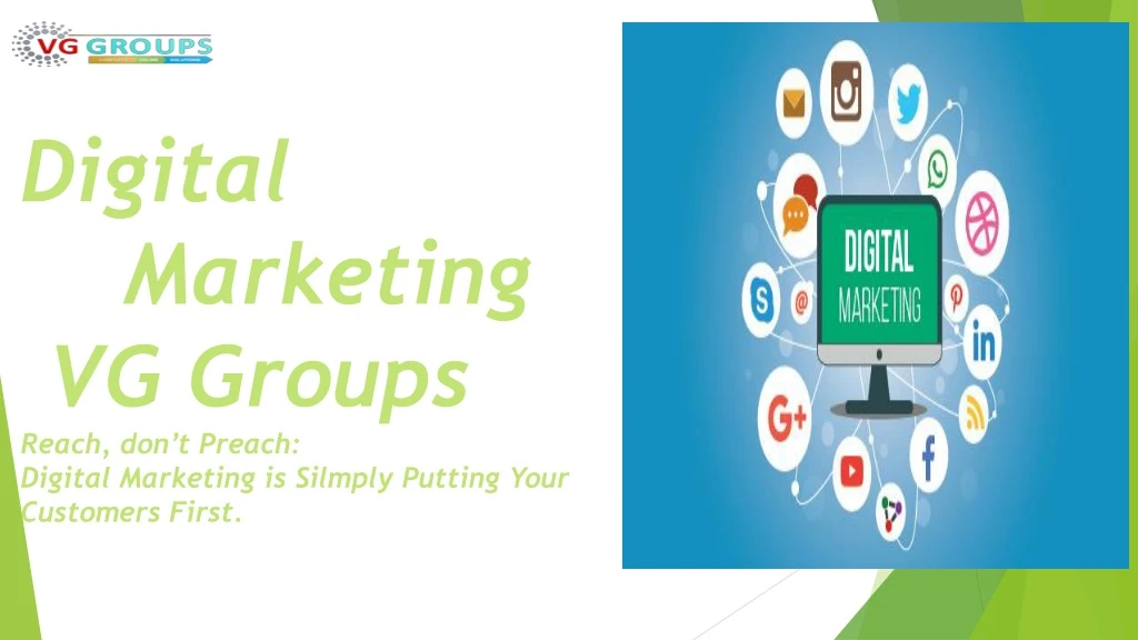 digital marketing vg groups reach don t preach