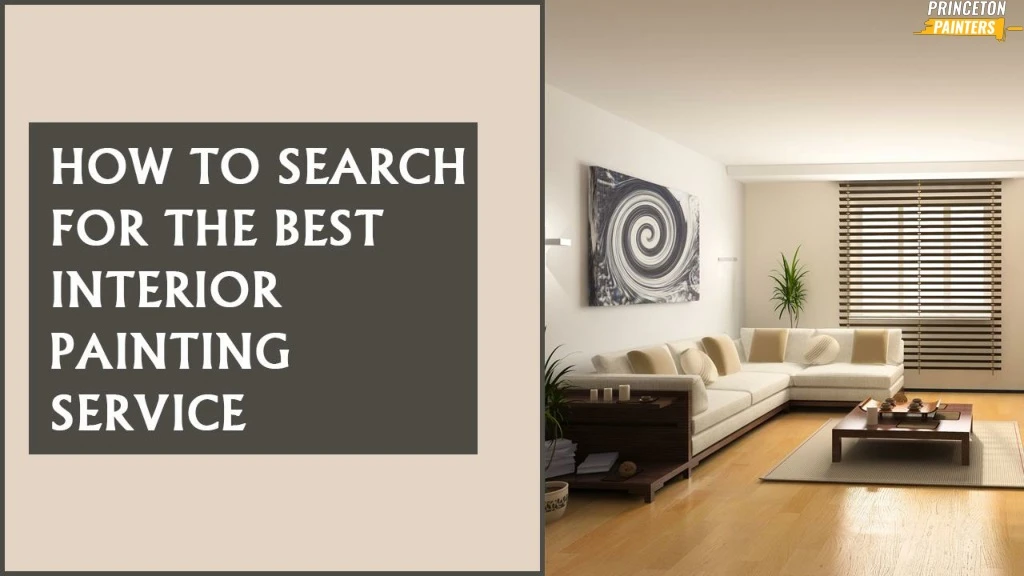 how to search for the best interior painting service