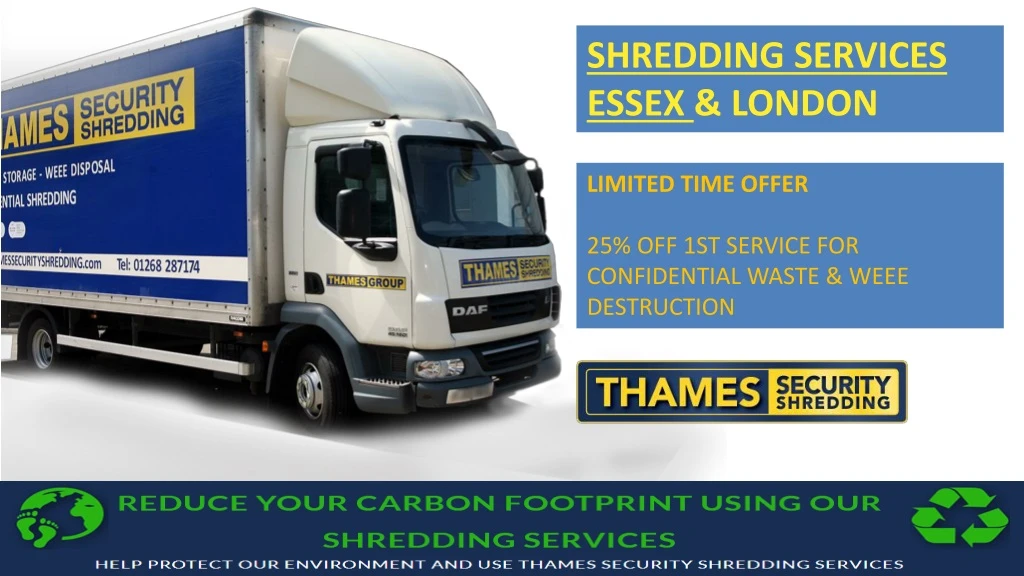 shredding services essex london