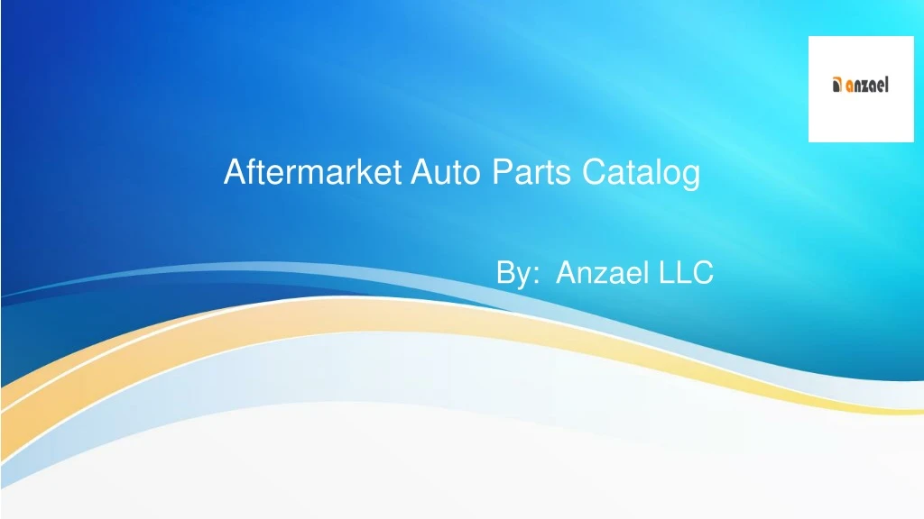 aftermarket auto parts catalog