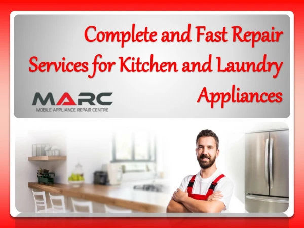 Complete and Fast Repair Services for Kitchen and Laundry Appliances