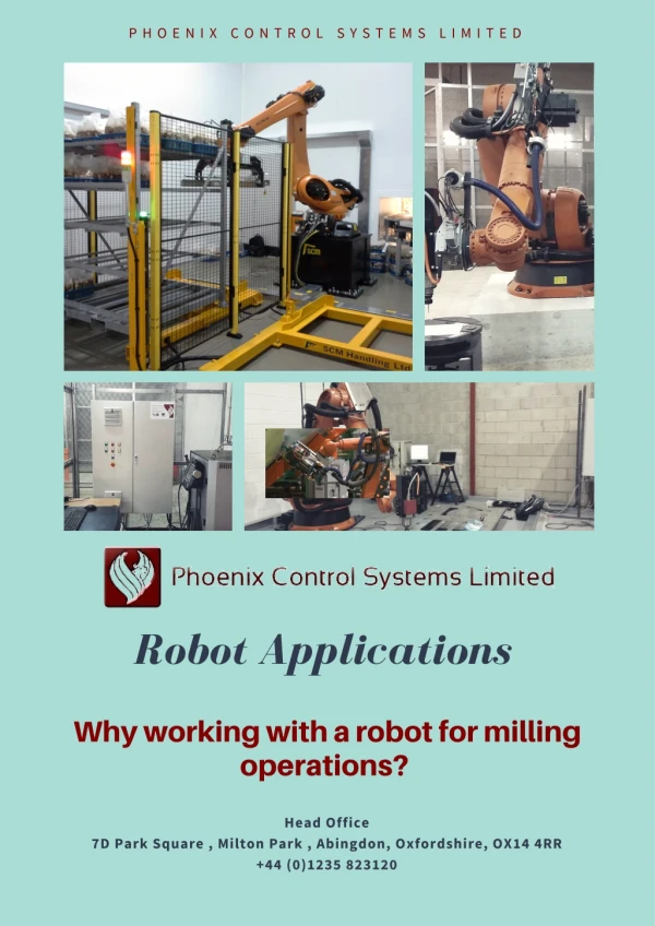 Robot Milling Benefit Manufacturer