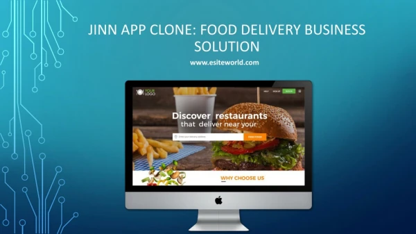 Jinn app clone: food delivery business solution