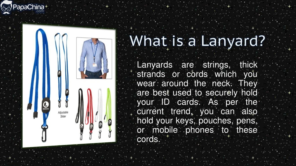 what is a lanyard