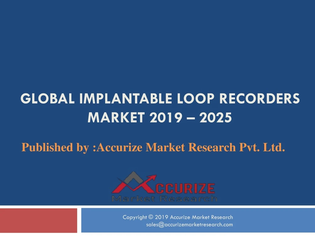 global implantable loop recorders market 2019 2025