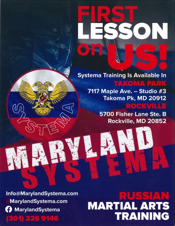 Maryland Systema - Russian Martial Arts in Rockville and Takoma Park, Maryland