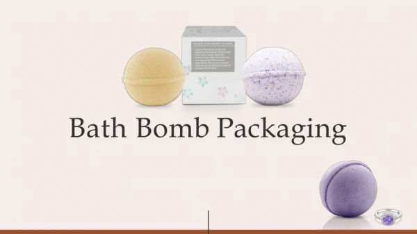 Buy Bath Bomb Packaging by iCustomBoxes