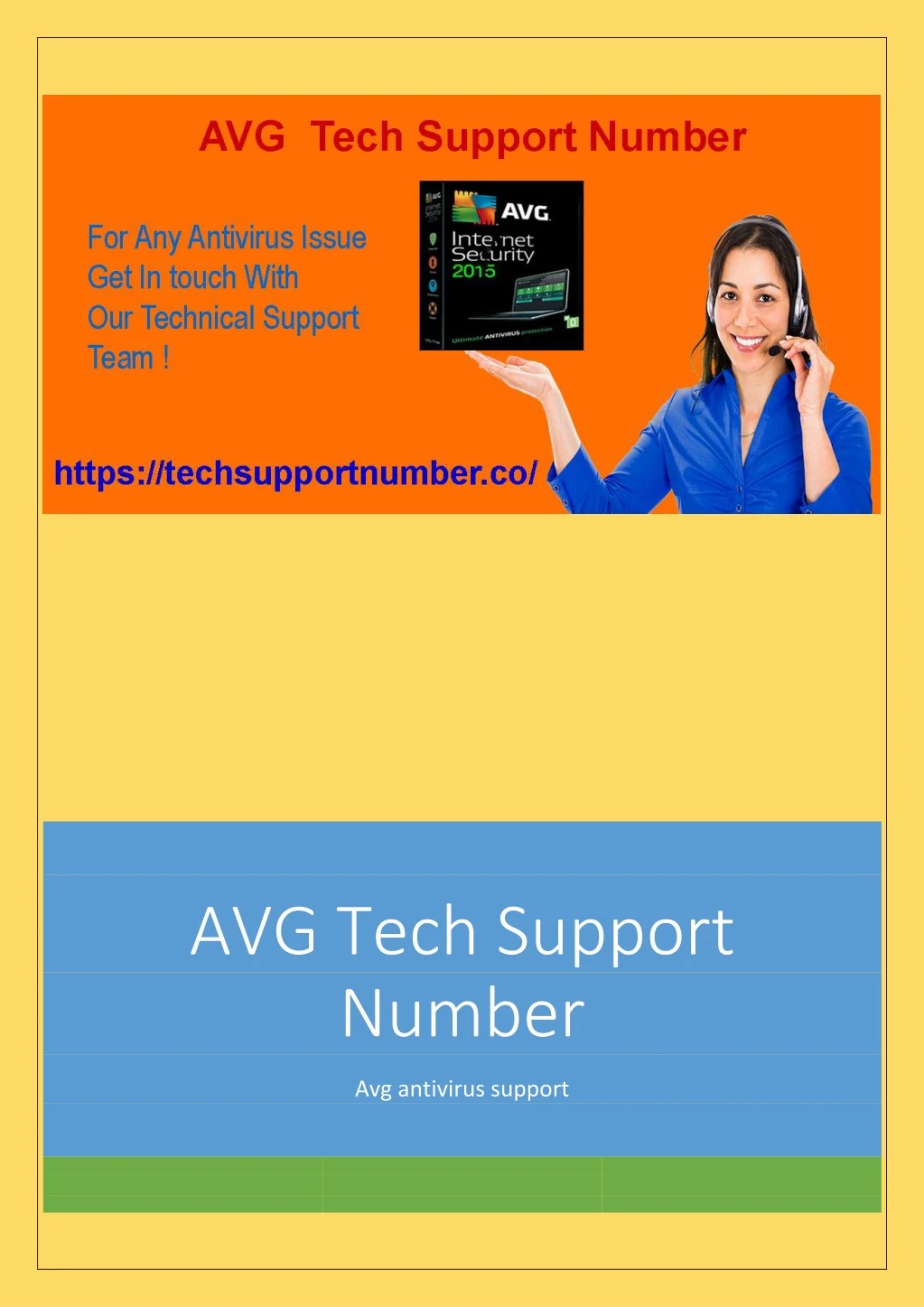avg tech support number