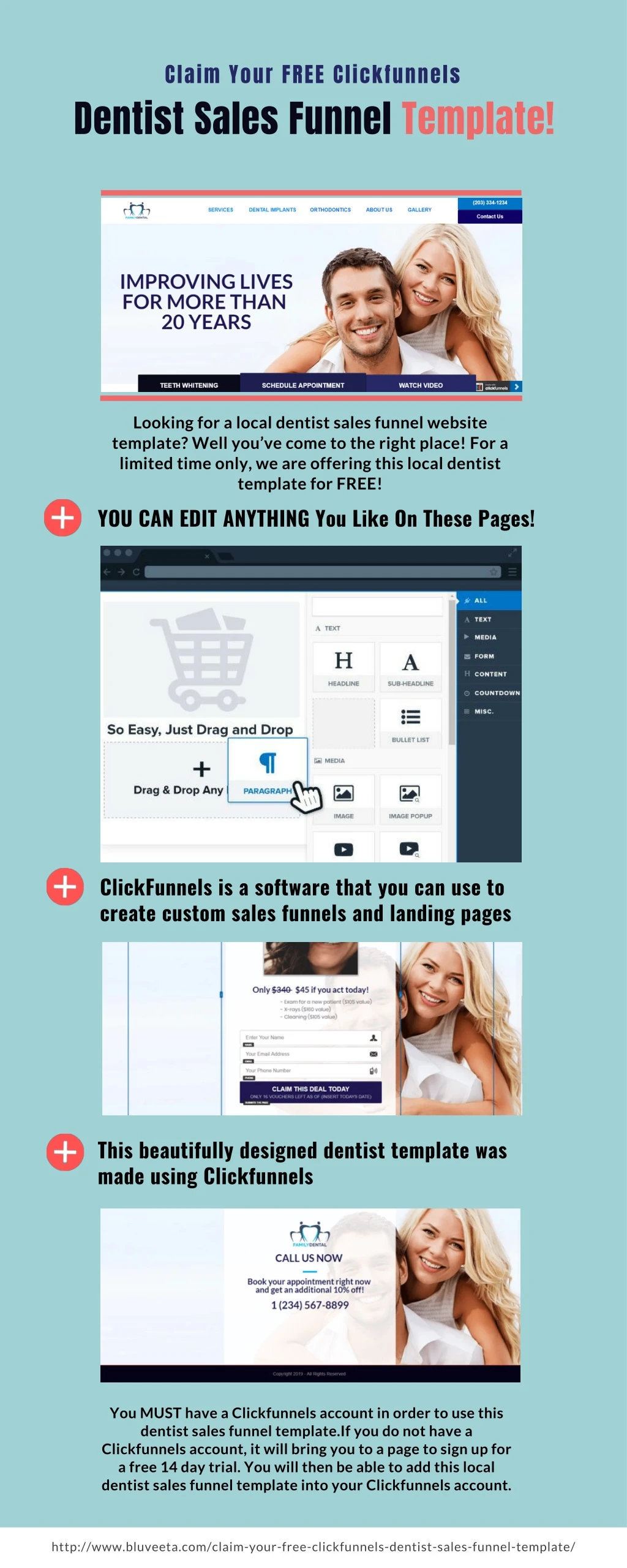 claim your free clickfunnels dentist sales funnel