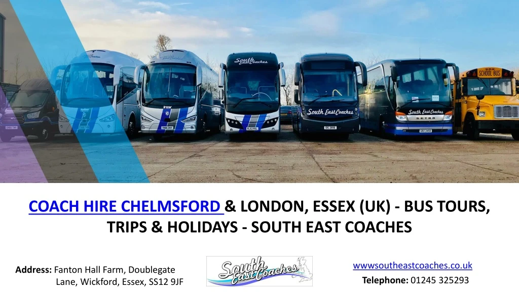 coach hire chelmsford london essex uk bus tours