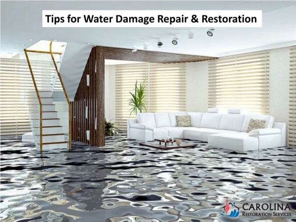 Tips for Water Damage Repair & Restoration
