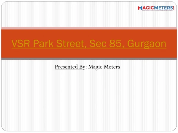VSR Park Street Sec.85 Gurgaon, Commercial Shop | 9810100738