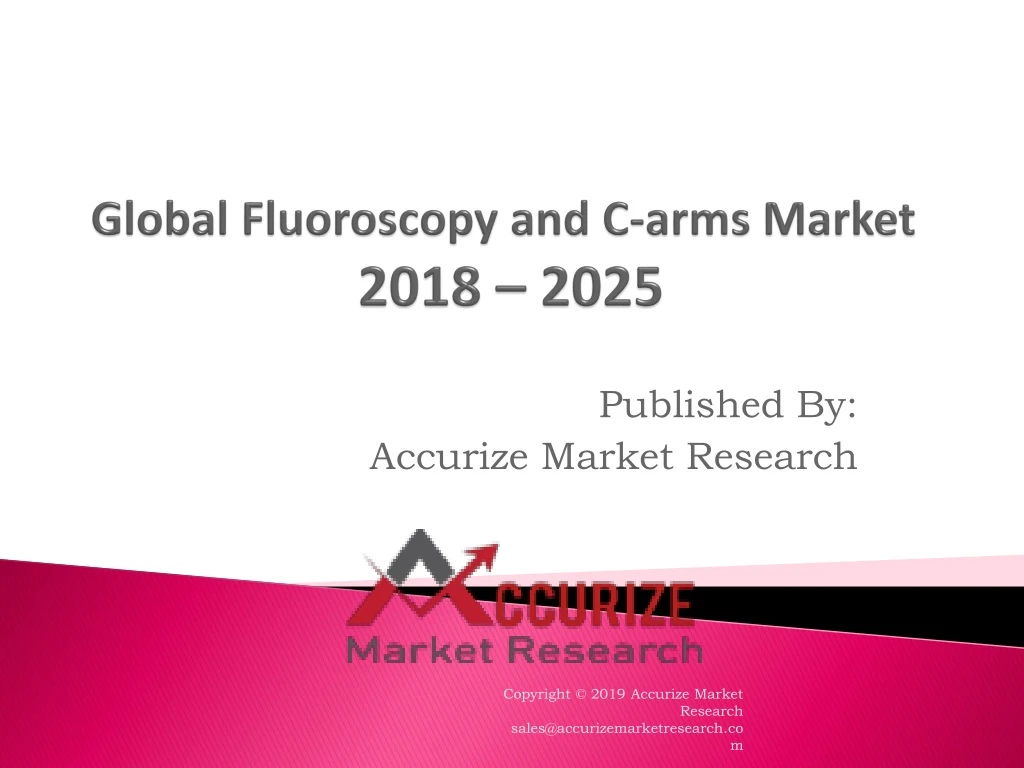 global fluoroscopy and c arms market 2018 2025