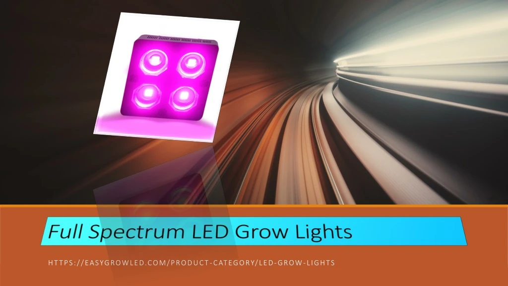 full spectrum led grow lights