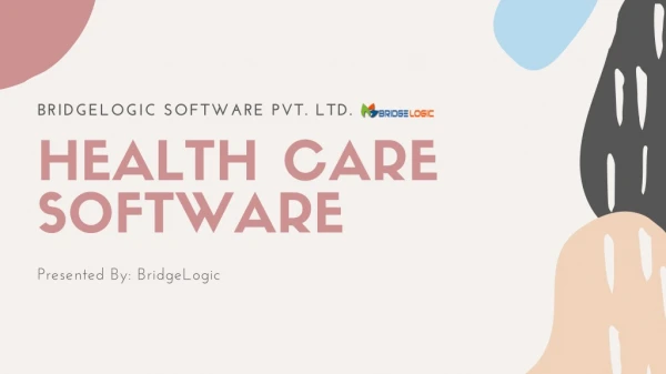 Health Care Software for Hospital Management by BridgeLogic