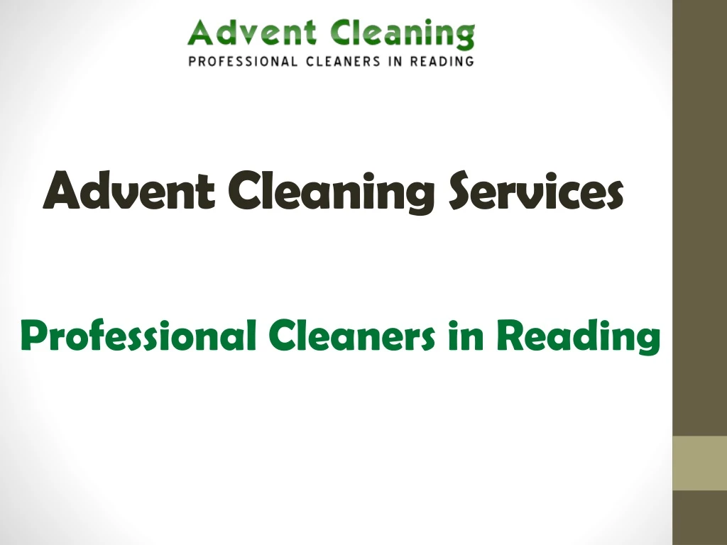 advent cleaning services