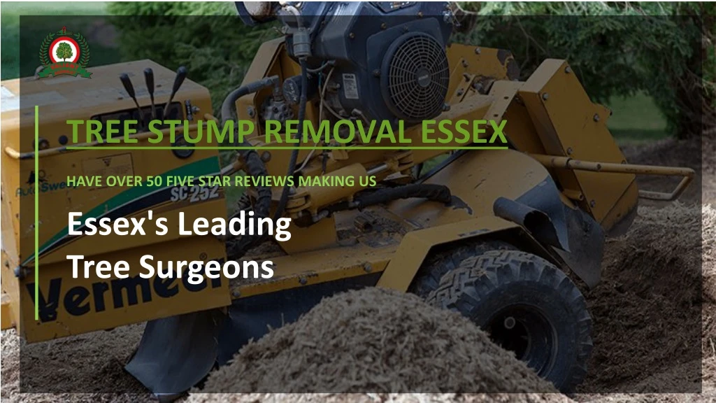 tree stump removal essex