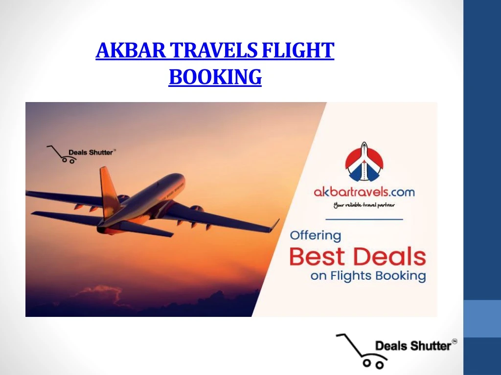 akbar travels flight booking