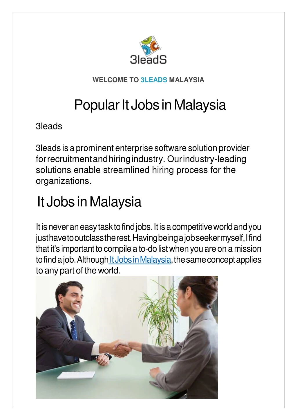 welcome to 3leads malaysia