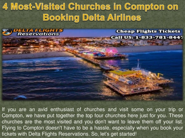 4 Most-Visited Churches in Compton on Booking Delta Airlines