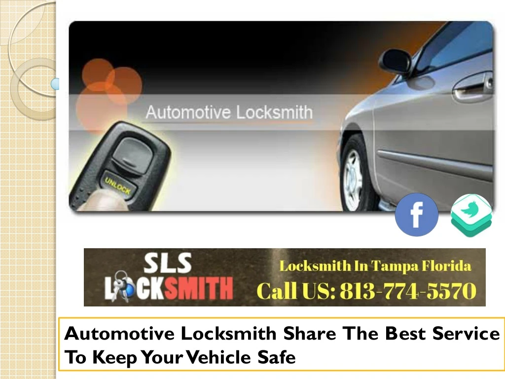 automotive locksmith share the best service