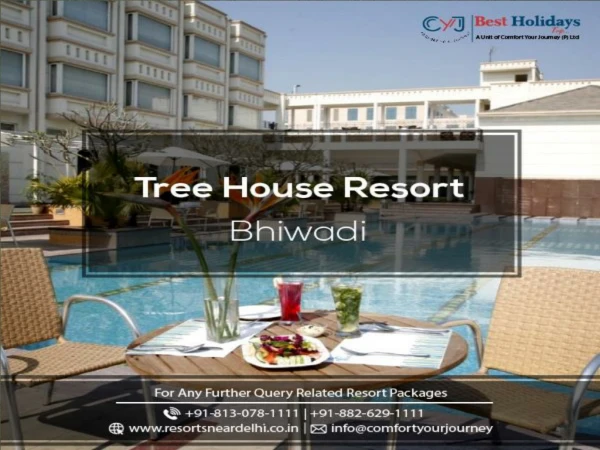 Tree House resort, Bhiwadi |Tree house Resort |Resorts in Bhiwadi