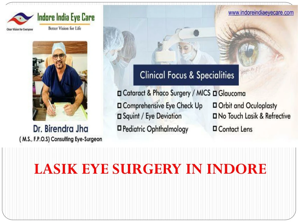 lasik eye surgery in indore