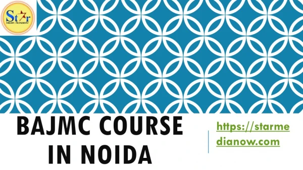 bajmc course in noida